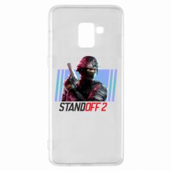 Чехол для Samsung A8+ 2018 Стендофф 2 спецназ - PrintSalon