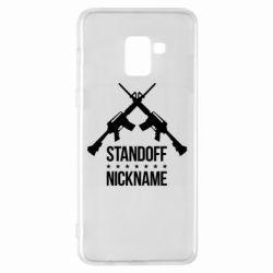 Чехол для Samsung A8+ 2018 Standoff Nickname - PrintSalon