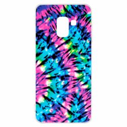 Чохол для Samsung A8 2018 Стиль: Тай Дай - PrintSalon