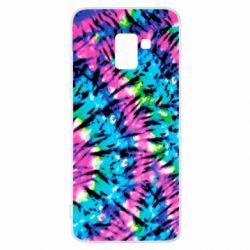 Чохол для Samsung A8+ 2018 Стиль: Тай Дай - PrintSalon