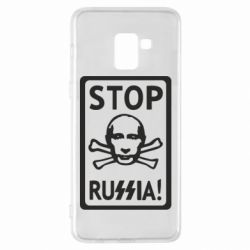 Чехол для Samsung A8+ 2018 Stop Russia! - PrintSalon