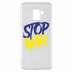 Чехол для Samsung A8+ 2018 Stop this war - PrintSalon