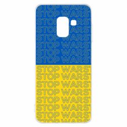 Чохол для Samsung A8 2018 Stop War Stop War - PrintSalon