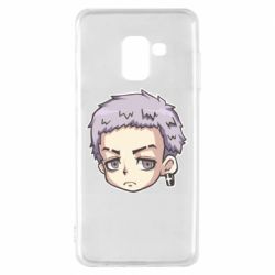 Чехол для Samsung A8 2018 Takashi Mitsuya chibi - PrintSalon