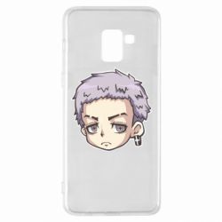 Чехол для Samsung A8+ 2018 Takashi Mitsuya chibi - PrintSalon