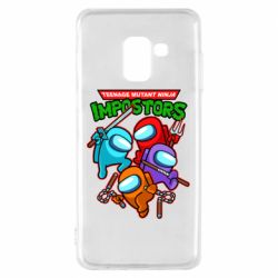 Чехол для Samsung A8 2018 Teenage Mutant Ninja Impostors - PrintSalon