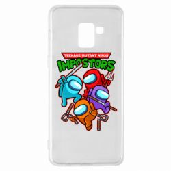 Чехол для Samsung A8+ 2018 Teenage Mutant Ninja Impostors - PrintSalon