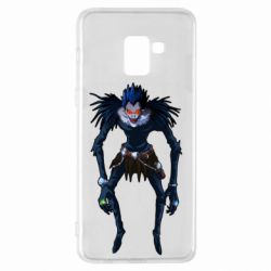 Чехол для Samsung A8+ 2018 Тетрадь смерти Рюк - PrintSalon