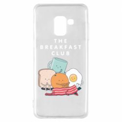 Чехол для Samsung A8 2018 The breakfast club - PrintSalon