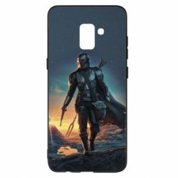 Чохол для Samsung A8+ 2018 The Mandalorian-2 - PrintSalon
