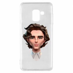 Чехол для Samsung A8 2018 Timothée Chalamet - PrintSalon