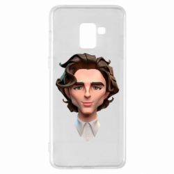 Чехол для Samsung A8+ 2018 Timothée Chalamet - PrintSalon