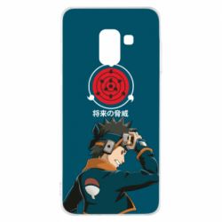 Чохол для Samsung A8 2018 Uchiha Obito - PrintSalon