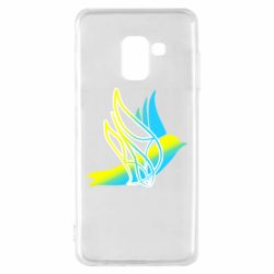 Чохол для Samsung A8 2018 Україна Ластівка - PrintSalon