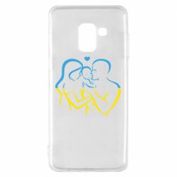 Чехол для Samsung A8 2018 Украина! Семья!