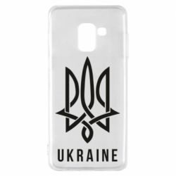 Чехол для Samsung A8 2018 UKRAINE symbol - PrintSalon