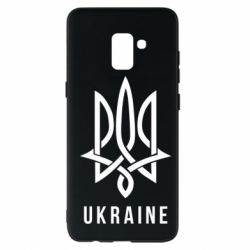 Чехол для Samsung A8+ 2018 UKRAINE symbol - PrintSalon