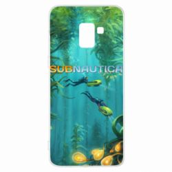 Чехол для Samsung A8+ 2018 Underwater Subnautica - PrintSalon