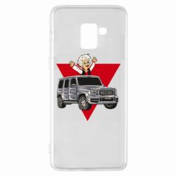 Чехол для Samsung A8+ 2018 Влад А4 Гелик - PrintSalon