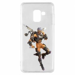 Чехол для Samsung A8 2018 Валькирия Apex Legends - PrintSalon