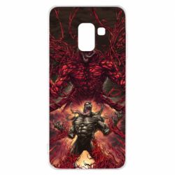 Чохол для Samsung A8 2018 Веном и Карнаж симбиоты - PrintSalon