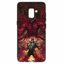 Чохол для Samsung A8+ 2018 Веном и Карнаж симбиоты - PrintSalon