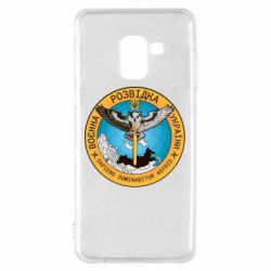 Чехол для Samsung A8 2018 Военная разведка Украина, сова - PrintSalon