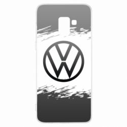 Чохол для Samsung A8+ 2018 Volkswagen logo and grunge - PrintSalon