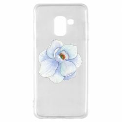 Чехол для Samsung A8 2018 Watercolor flower - PrintSalon