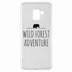 Чехол для Samsung A8+ 2018 Wild forest adventure - PrintSalon