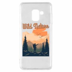 Чехол для Samsung A8 2018 Wild nature - PrintSalon