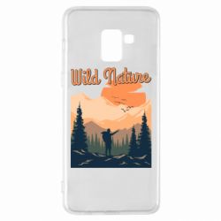 Чехол для Samsung A8+ 2018 Wild nature - PrintSalon
