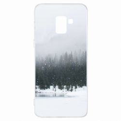 Чохол для Samsung A8+ 2018 Winter forest - PrintSalon