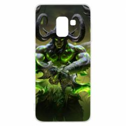 Чохол для Samsung A8 2018 World Of Warcfart Illidan-PrintSalon Чохол для Samsung A8 2018 World Of Warcfart Illidan