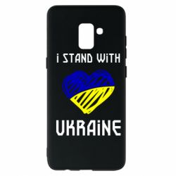 Чехол для Samsung A8+ 2018 Я на стороне Украины - PrintSalon