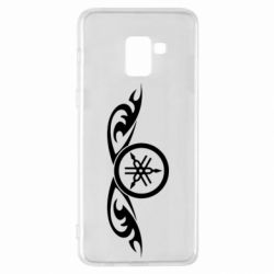 Чехол для Samsung A8+ 2018 Yamaha Art Logo - PrintSalon
