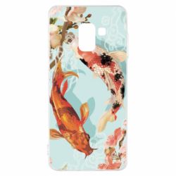 Чохол для Samsung A8 2018 Японські Риби Кои - PrintSalon
