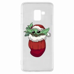 Чехол для Samsung A8+ 2018 Йода в перчатке - PrintSalon