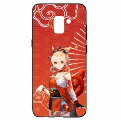 Чехол для Samsung A8+ 2018 Yoimiya Genshin Impact - PrintSalon