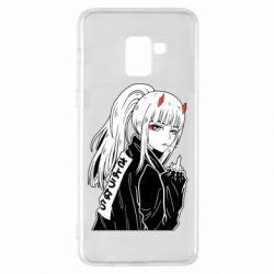 Чехол для Samsung A8+ 2018 Zero Two Art - PrintSalon