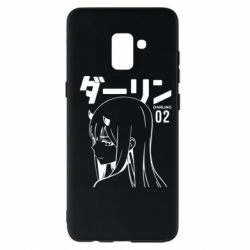 Чехол для Samsung A8+ 2018 Zero Two Girl - PrintSalon