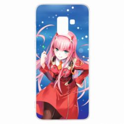 Чехол для Samsung A8+ 2018 Zero Two Stars - PrintSalon