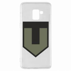 Чехол для Samsung A8+ 2018 ЗСУ лого - PrintSalon
