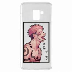 Чохол для Samsung A8+ 2018 悪魔スクナ - PrintSalon