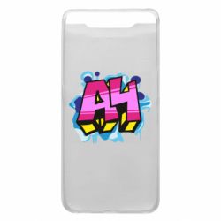 Чехол для Samsung A80 А4 Граффити - PrintSalon