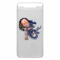 Чехол для Samsung A80 Alien vs Predator - PrintSalon
