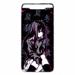 Чохол для Samsung A80 Anime Girl Glitch - PrintSalon