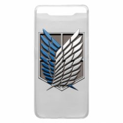 Чехол для Samsung A80 Attack Titan Survey Corps Logo 3D - PrintSalon