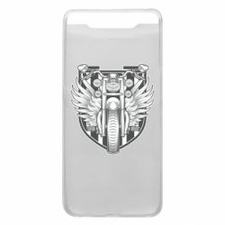 Чехол для Samsung A80 Bike Shield Art - PrintSalon