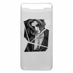 Чехол для Samsung A80 Black and white Damiano - PrintSalon